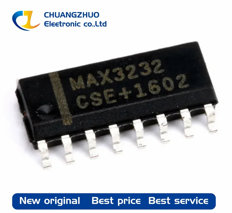 

10Pcs/Lot New original MAX3232CSE+T 235Kbps transceiver 2/2 SOIC-16 RS232 ICs