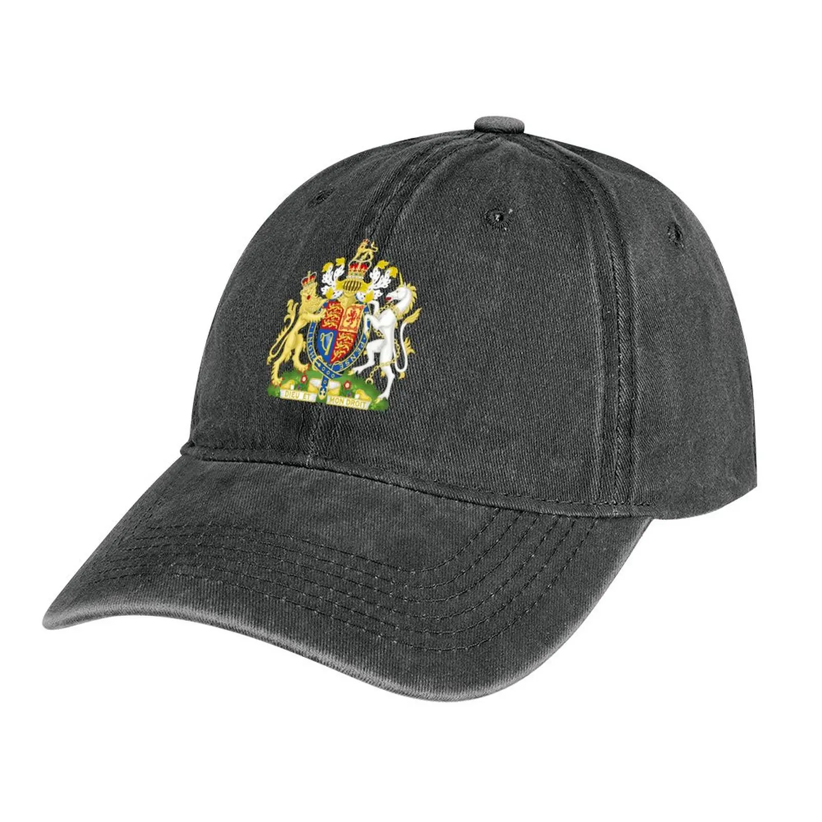 Royal Coat of Arms of the United Kingdom Cowboy Hat Military Cap Man Streetwear Women Caps Men's
Royal Coat of Arms of the United Kingdom Cowboy Hat Military Cap Man Streetwear Women Caps Men's