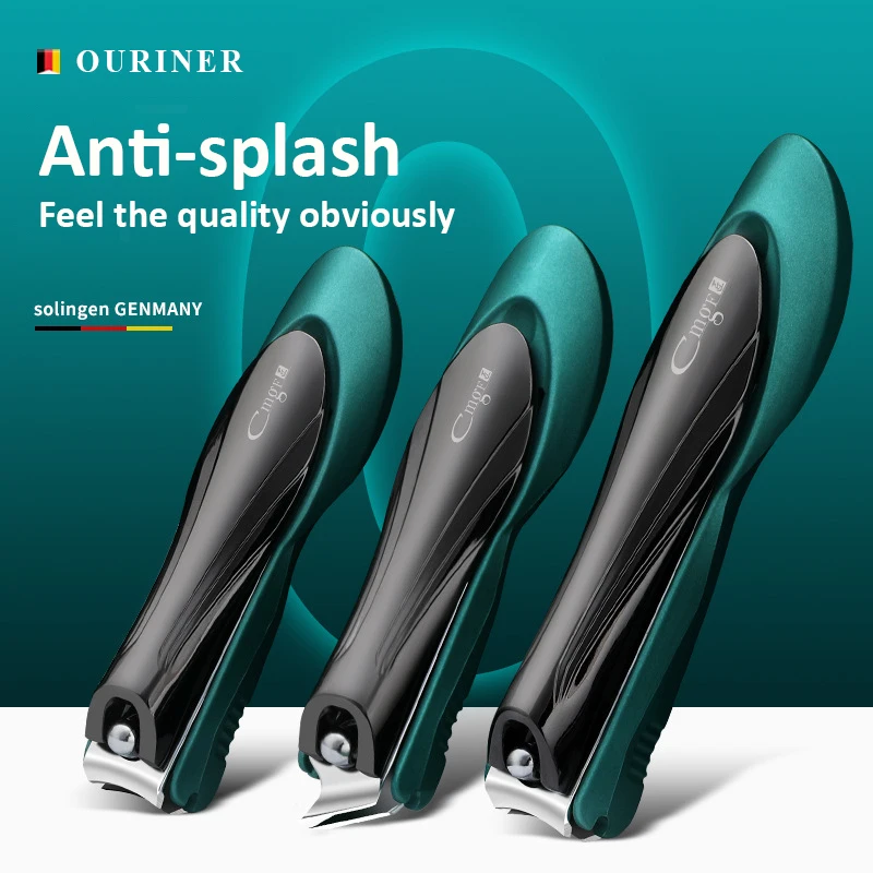 3 PCS Anti Splash Nail Clippers Stainless Steel Fingernail Cutter Manicure Tools Bionics Design Nail Trimmer Pedicure Scissor
3 PCS Anti Splash Nail Clippers Stainless Steel Fingernail Cutter Manicure Tools Bionics Design Nail Trimmer Pedicure Scissor