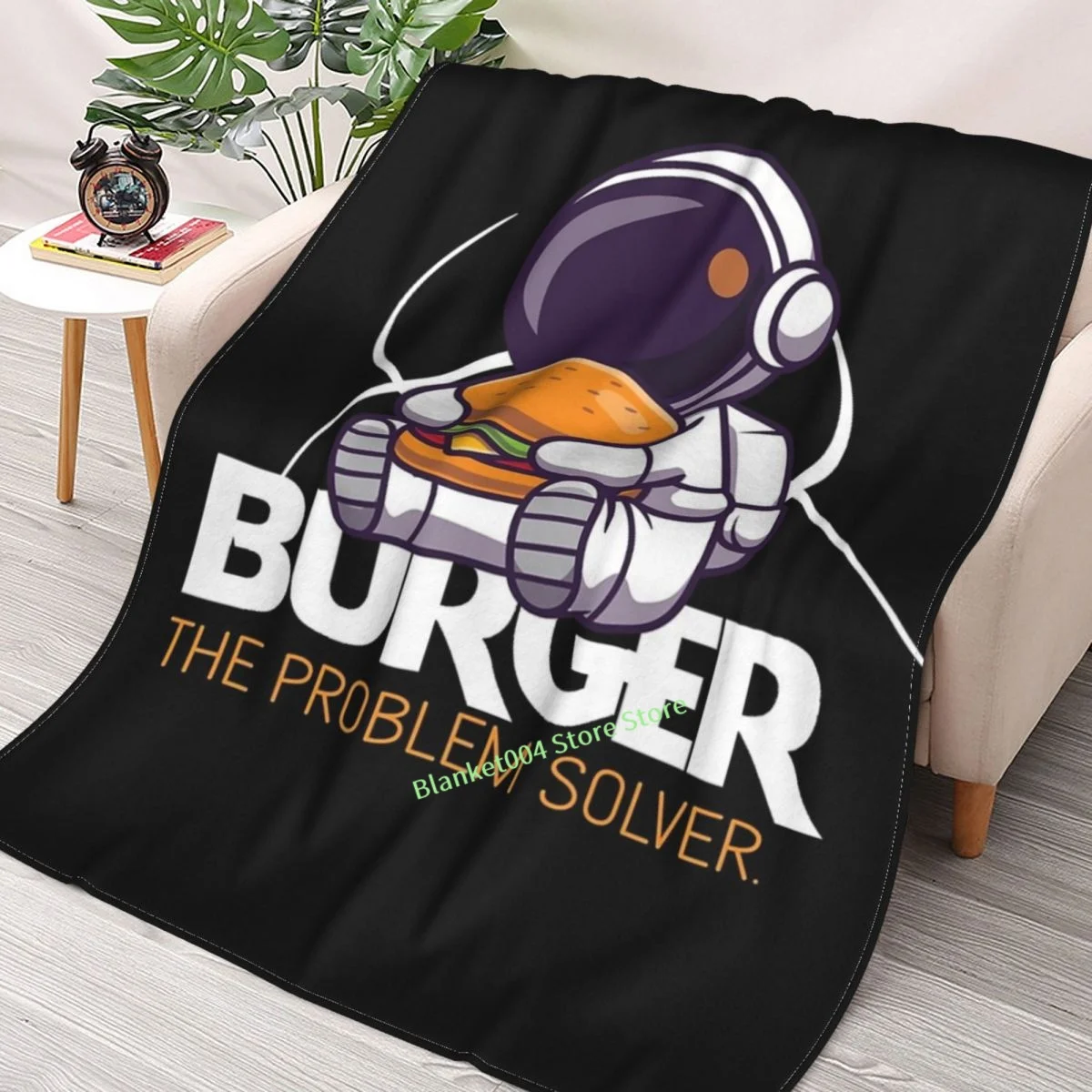 Burger The Problem Solver - Funny And Burger Lover Throw Blanket printed sofa bedroom decorative blanket children adult
Burger The Problem Solver - Funny And Burger Lover Throw Blanket printed sofa bedroom decorative blanket children adult