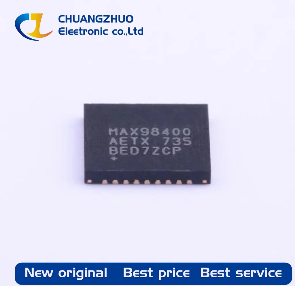 1 шт. новые оригинальные MAX98400AETX + T MAX98400AETX 2 20Wx2 @ 8Ω Класс D QFN-36-EP(6x6) аудио усилители мощности
1 шт. новые оригинальные MAX98400AETX + T MAX98400AETX 2 20Wx2 @ 8Ω Класс D QFN-36-EP(6x6) аудио усилители мощности