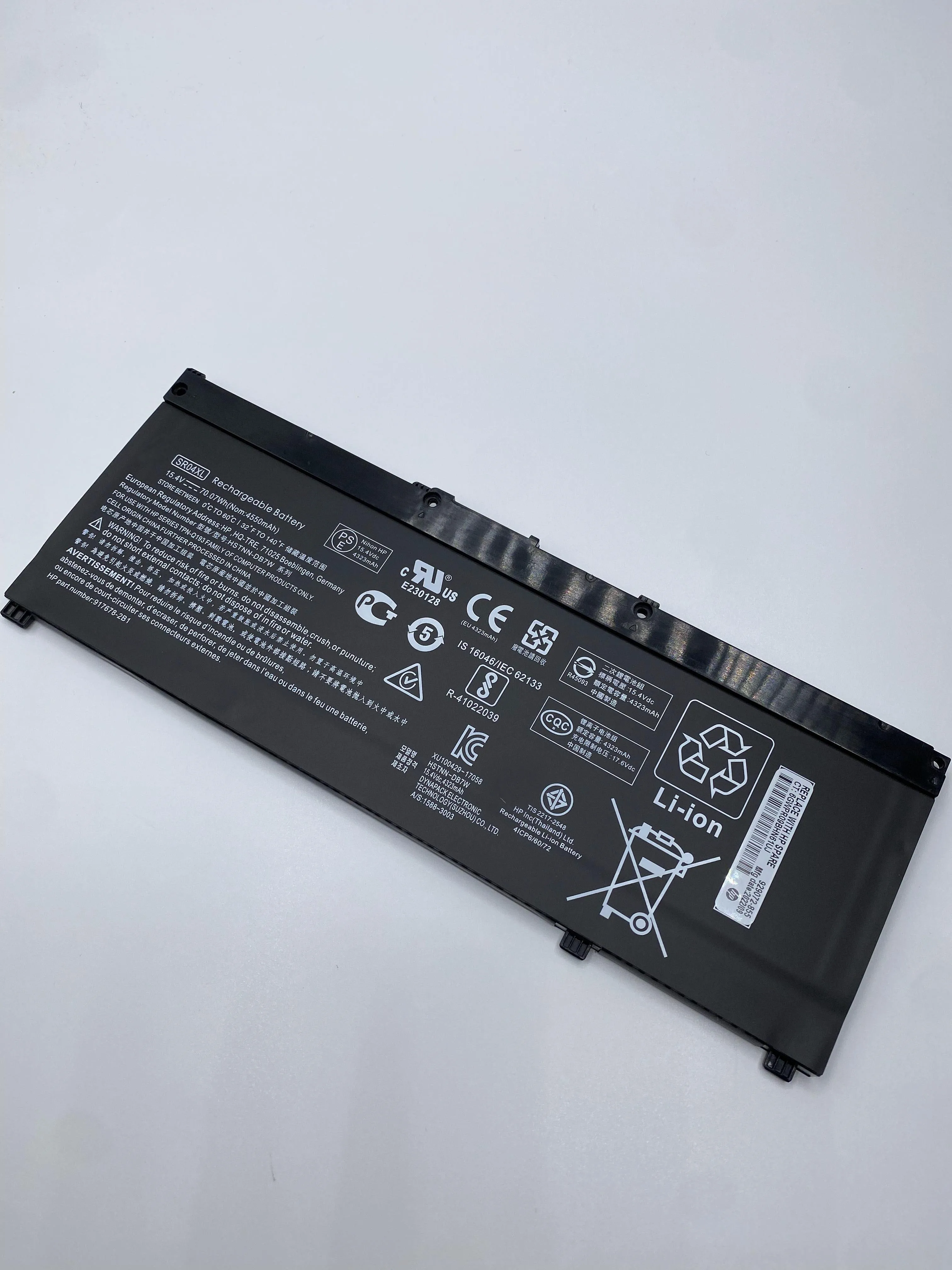 Оригинальный аккумулятор для ноутбука SR04XL для HP OMEN 15-CB 15-CE 15-CE015DX 15-CB014ur
Оригинальный аккумулятор для ноутбука SR04XL для HP OMEN 15-CB 15-CE 15-CE015DX 15-CB014ur