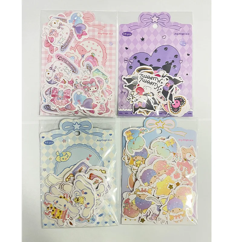 Sanrio Fancy time Sticker Cute Cartoon DIY Scrapbook Decraction Holographic laser sticker Children Christmas Gift
Sanrio Fancy time Sticker Cute Cartoon DIY Scrapbook Decraction Holographic laser sticker Children Christmas Gift
