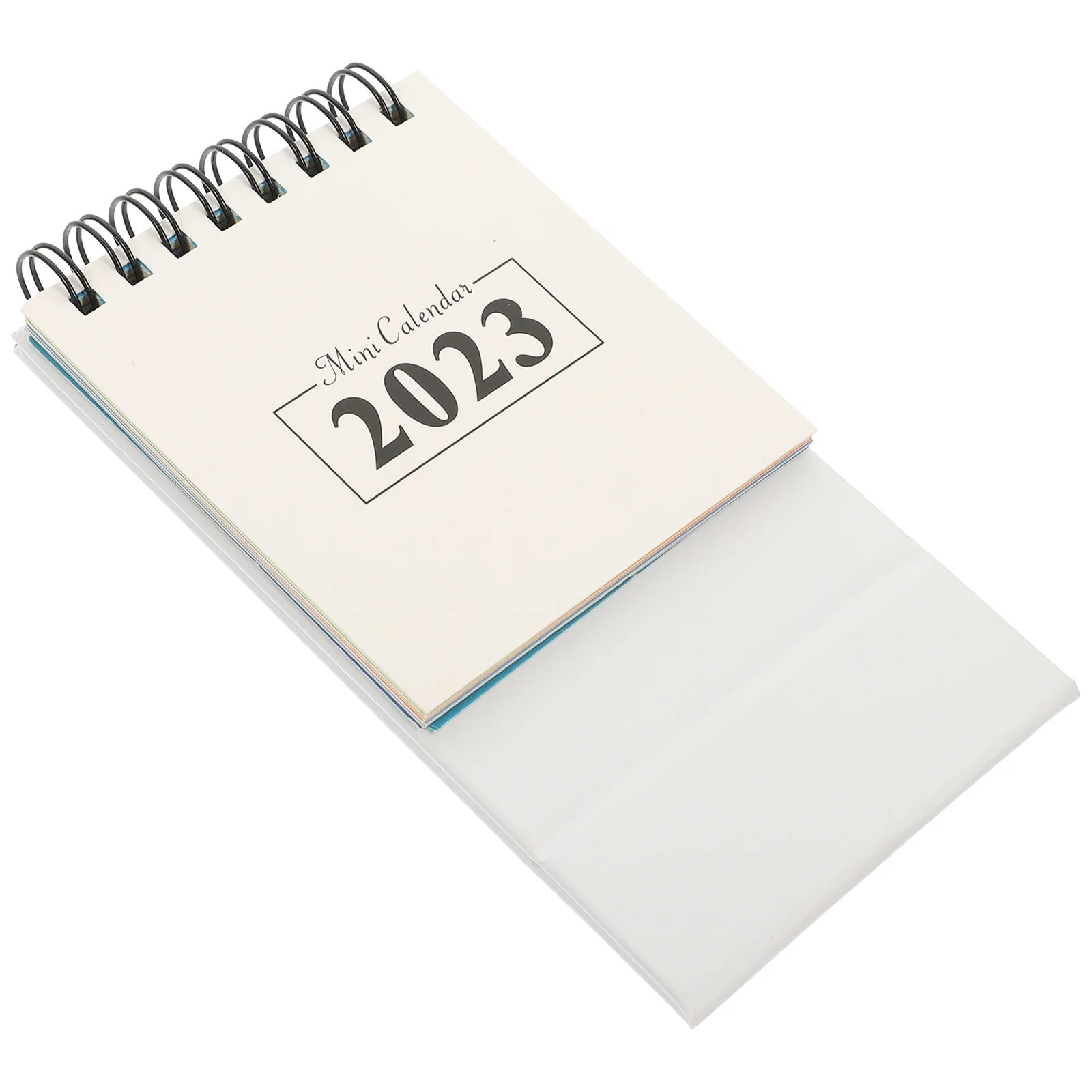 

2023 Mini Desk Calendar Small Notebook Tabletop Household Simple Style Adorn Desktop Decor Calendars