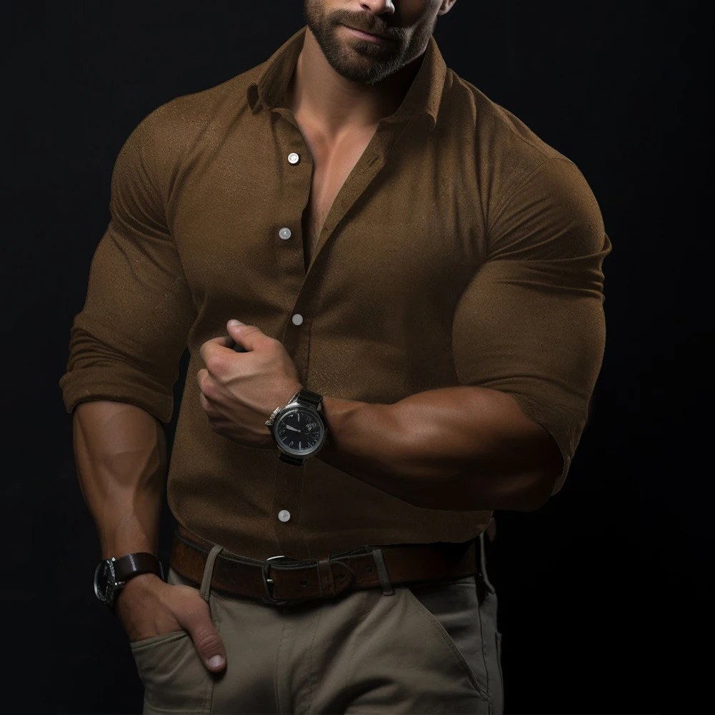 Blouse Shirt Shirt Button Down Casual Fitness Lapel Long Sleeve Men Mens Party T Dress Up Polyester Band Collar
Blouse Shirt Shirt Button Down Casual Fitness Lapel Long Sleeve Men Mens Party T Dress Up Polyester Band Collar