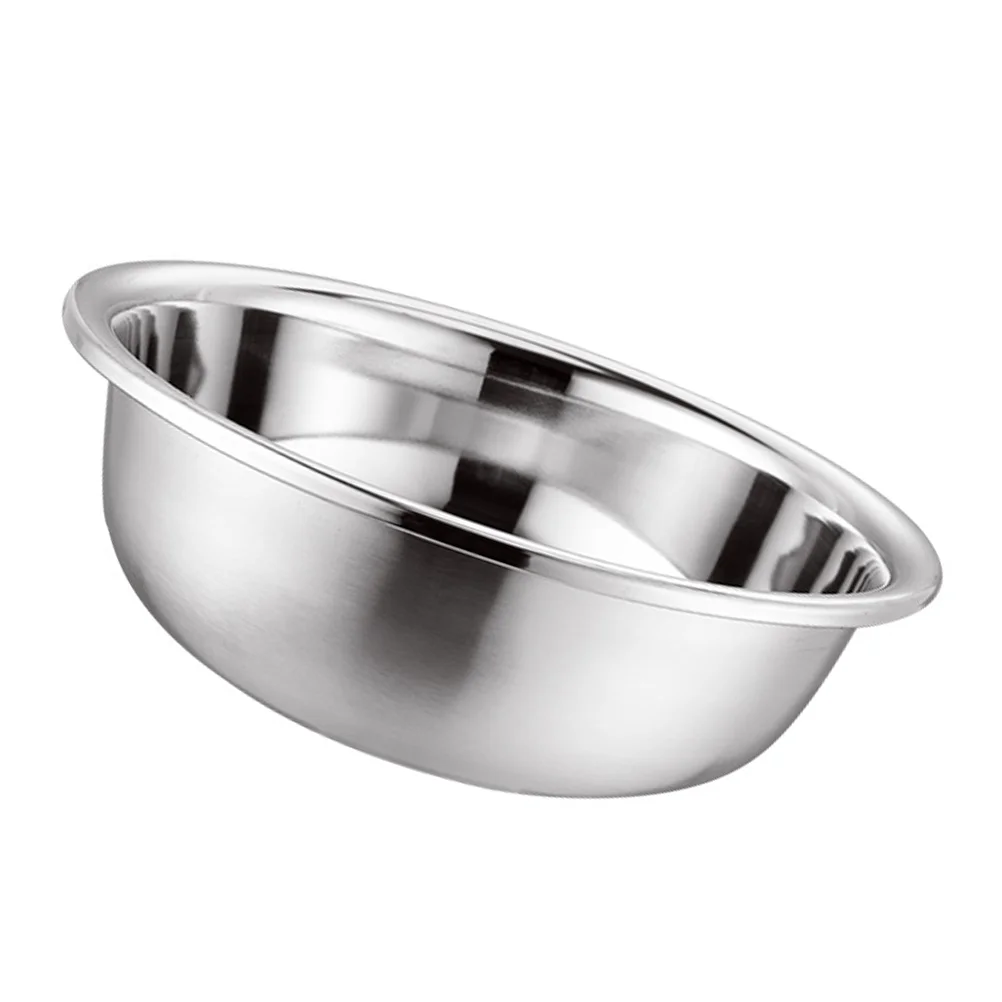 Metal Basin Bowl Food Bowl Large Mixing Plates Dough Making Basin Washing Basin Food Dinner Plates Food Storage Bowl Home
Metal Basin Bowl Food Bowl Large Mixing Plates Dough Making Basin Washing Basin Food Dinner Plates Food Storage Bowl Home