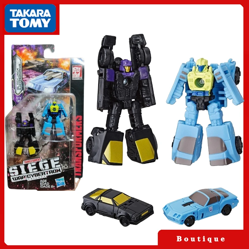 

В наличии Takara Tomy Трансформеры War для Cybertron: осада WFC-S32 Blackjack & Hyperdrive фигурки Коллекционные сувениры классические хобби