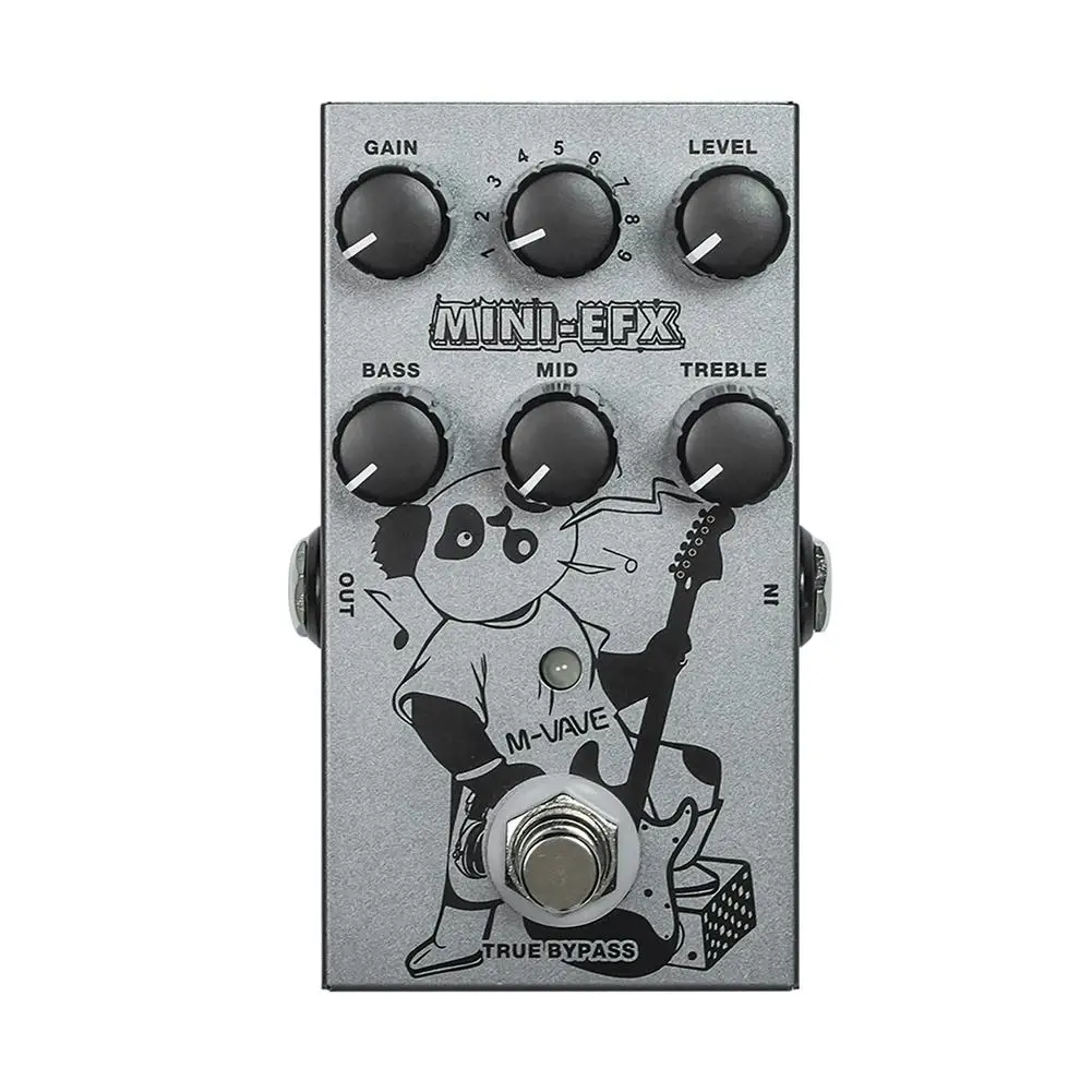 

MINI Vintage Guitar Effect Pedal Analog Excitation Overdrive Distortion Guitar Effect Pedal With True Bypass Guitar Effect Pedal