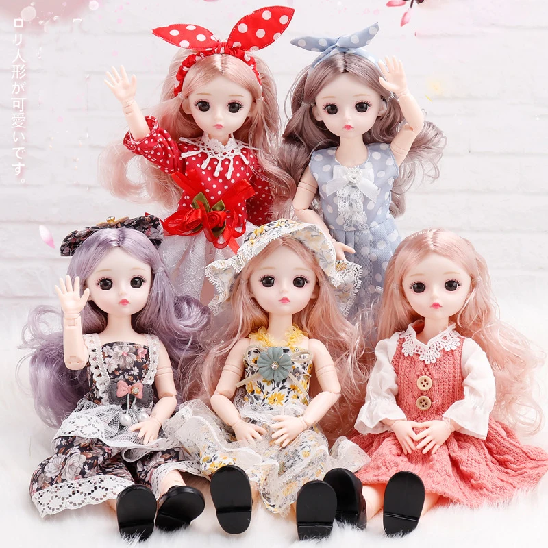 30cm Doll 1/6 Bjd Doll (B) or Dress Up Clothes (A) Accessories Princess Doll Children's Girl Birthday Gift Toys
30cm Doll 1/6 Bjd Doll (B) or Dress Up Clothes (A) Accessories Princess Doll Children's Girl Birthday Gift Toys