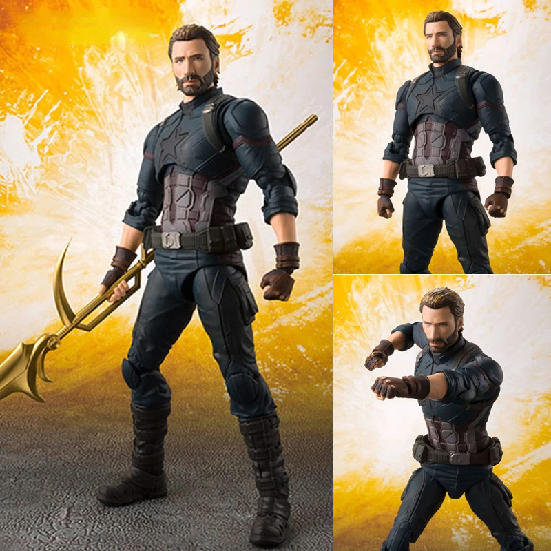 In Stock Marvel SHF The Avengers Captain America Motherland Version 6 Inches Action Figure Model Toy Collection Hobby Gift
In Stock Marvel SHF The Avengers Captain America Motherland Version 6 Inches Action Figure Model Toy Collection Hobby Gift