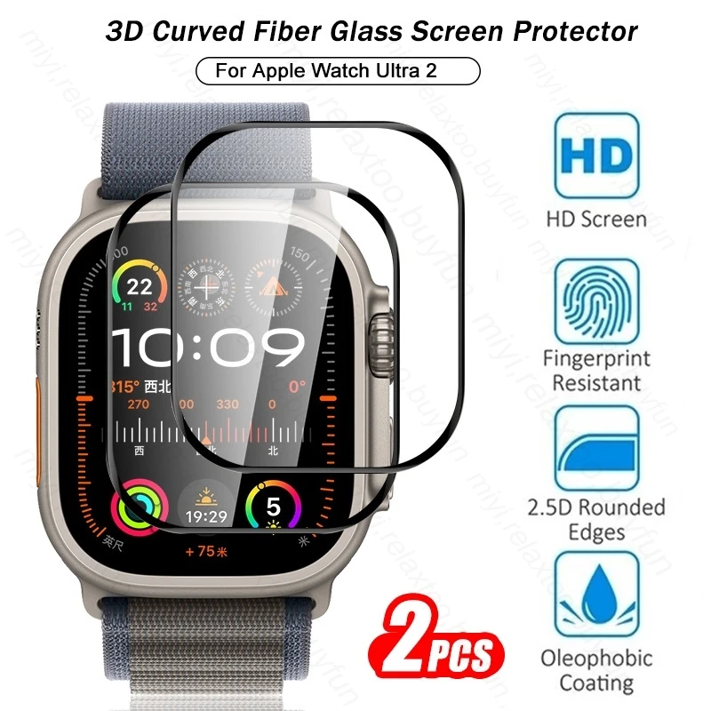 Для iWatch Ultra 2 49 мм стекло 2 шт. мягкое Защитное стекло для Apple Watch серии 9 41 мм 45 мм 9D изогнутые Защитные пленки для экрана HD пленка 
Для iWatch Ultra 2 49 мм стекло 2 шт. мягкое Защитное стекло для Apple Watch серии 9 41 мм 45 мм 9D изогнутые Защитные пленки для экрана HD пленка