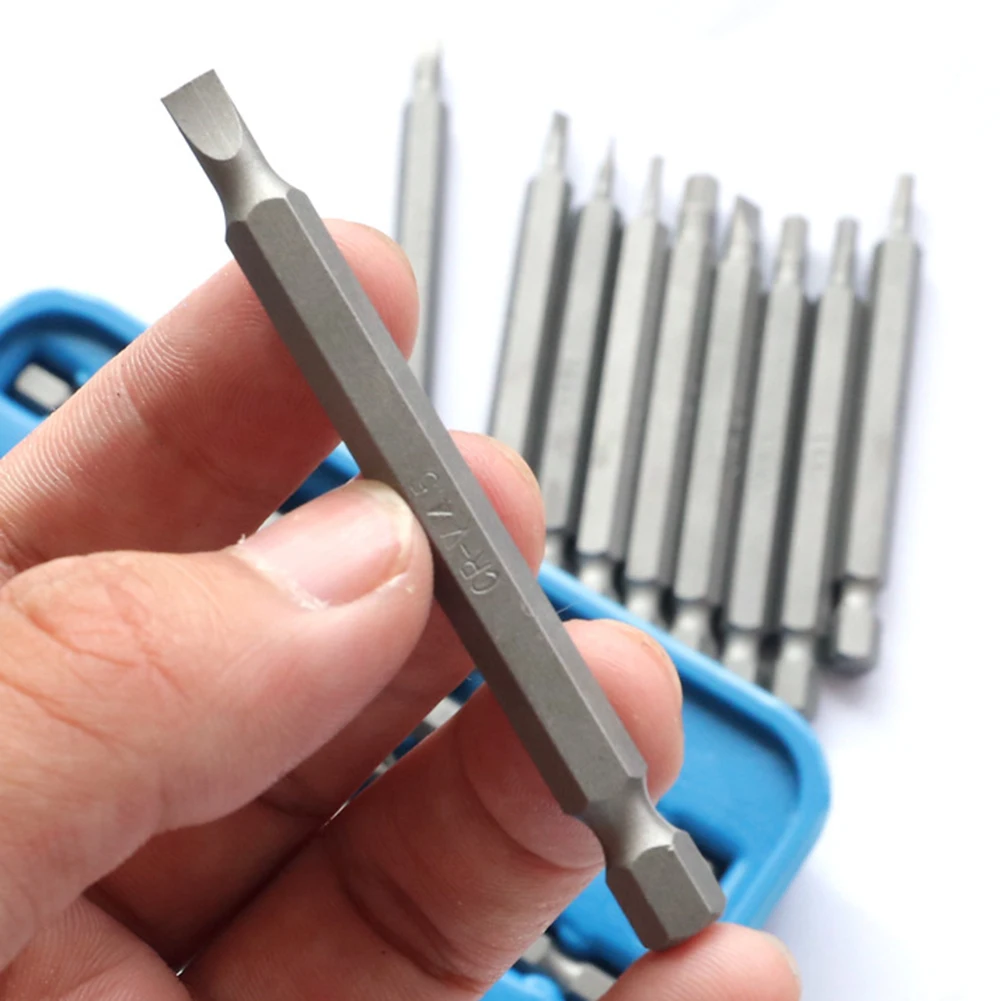 Extension Rod Screwdriver Bit Set 75mm/2.95in Long Convenient Storage Hexagonal Handle Hollow Plum Blossom Bit Magnetic Design
Extension Rod Screwdriver Bit Set 75mm/2.95in Long Convenient Storage Hexagonal Handle Hollow Plum Blossom Bit Magnetic Design