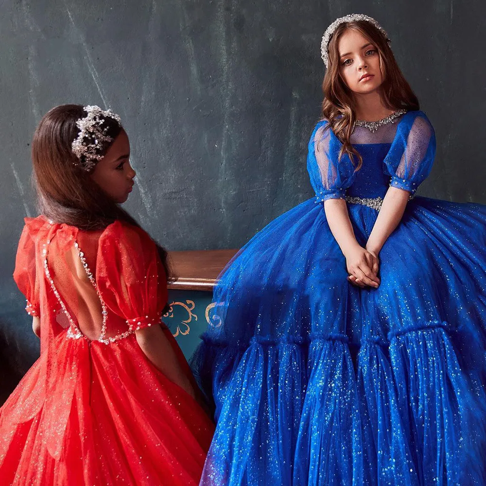 Puffy Beads Girl Party Dress Kids Layers Flower Girl Dresses Backless Princess Dress Cute First Communion Baby Gowns
Puffy Beads Girl Party Dress Kids Layers Flower Girl Dresses Backless Princess Dress Cute First Communion Baby Gowns