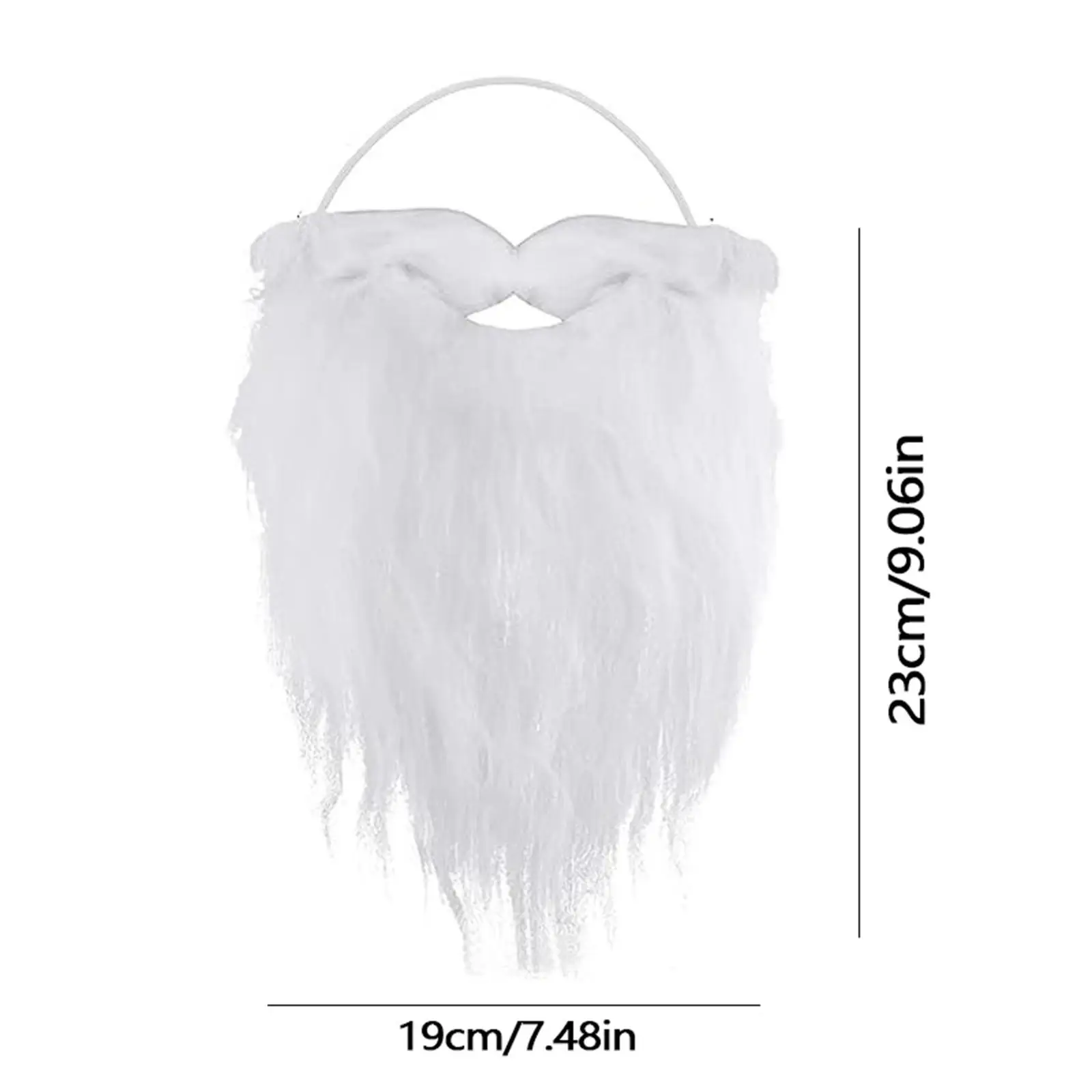 Fake Beard False Facial Hair Costume Christmas Beard Novelty for Men Makeup Fake Mustaches False Beards for Halloween Festive
Fake Beard False Facial Hair Costume Christmas Beard Novelty for Men Makeup Fake Mustaches False Beards for Halloween Festive