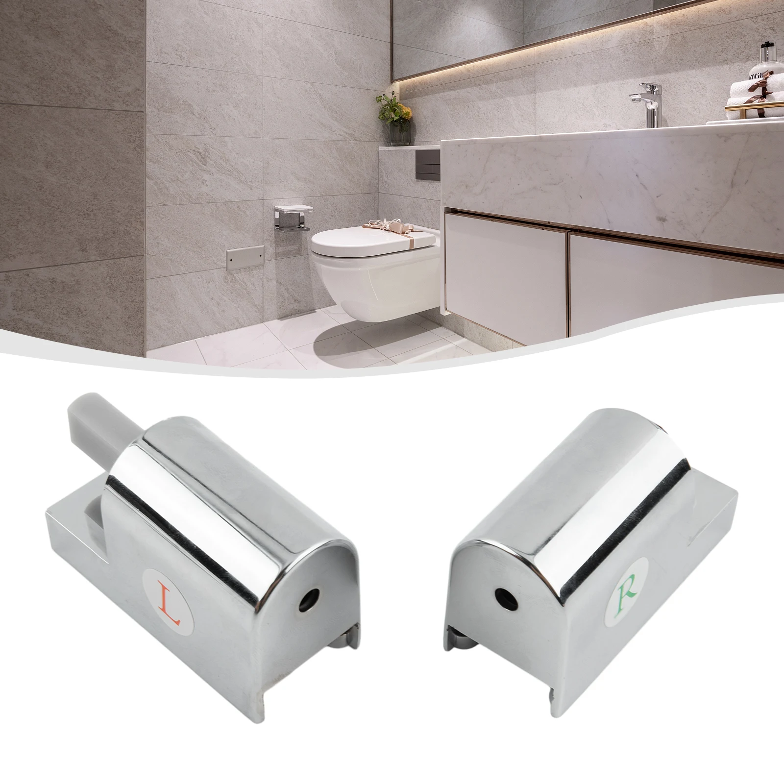 Connector Toilet Lid Hinge 1pair ABS Anti-collision Bathroom Accessories Mounting Replacement Silver Slow Down
Connector Toilet Lid Hinge 1pair ABS Anti-collision Bathroom Accessories Mounting Replacement Silver Slow Down
