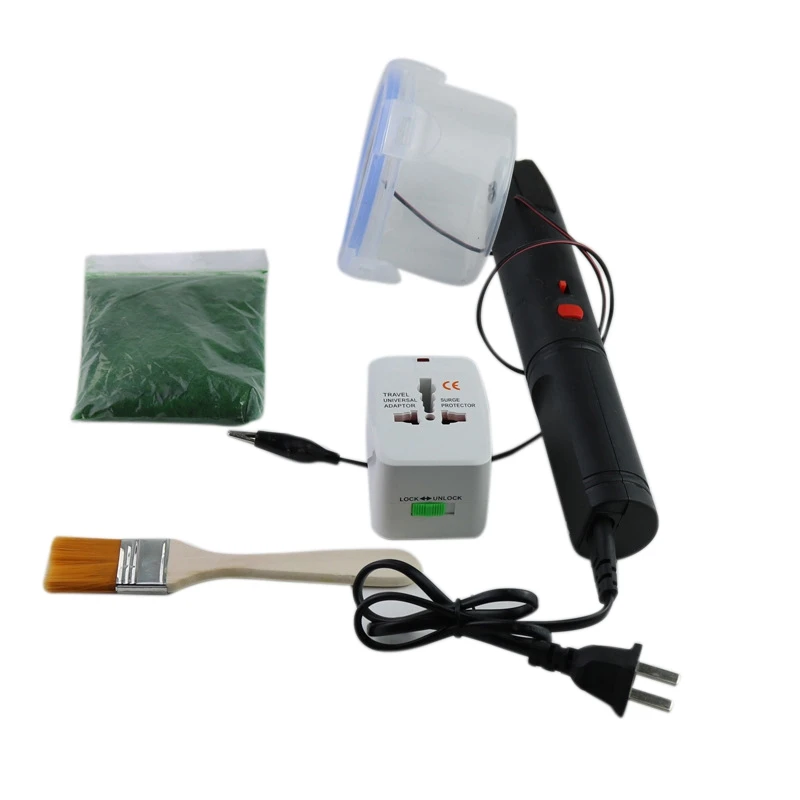 Portable Static Flocking Machine Electrostatic Grass Flock Applicator For DIY Plantings Model
Portable Static Flocking Machine Electrostatic Grass Flock Applicator For DIY Plantings Model
