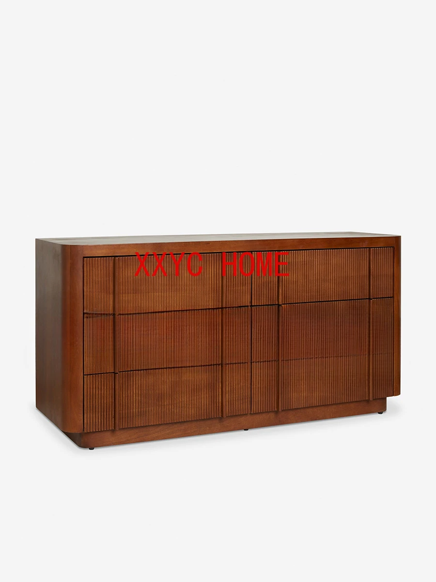 Medieval style solid wood bedroom, bed end storage, household living room storage cabinet
Medieval style solid wood bedroom, bed end storage, household living room storage cabinet