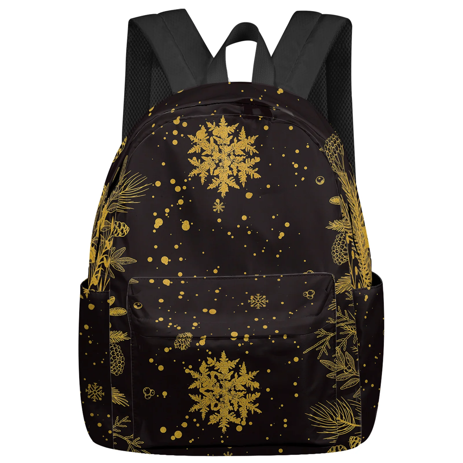 Christmas Snowflake Plant Pine Leaves Student School Bags Laptop Custom Backpack For Men Women Female Travel Mochila
Christmas Snowflake Plant Pine Leaves Student School Bags Laptop Custom Backpack For Men Women Female Travel Mochila