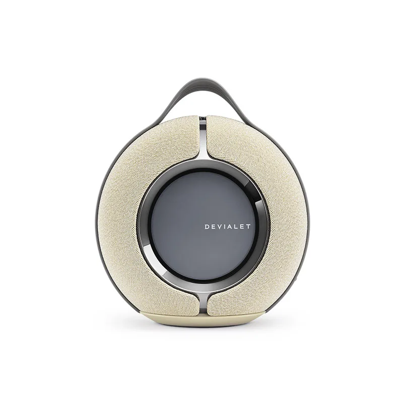 

Devialet Mania France Divalle frenzy outdoor wireless speaker portable high-fidelity Bluetooth audio.
