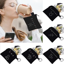 2022 Women's Coin Purse Constellation Print Pattern Collection Key Storage Bag Small Object Ring Buckle Zipper Black Canvas Mini
2022 Women's Coin Purse Constellation Print Pattern Collection Key Storage Bag Small Object Ring Buckle Zipper Black Canvas Mini