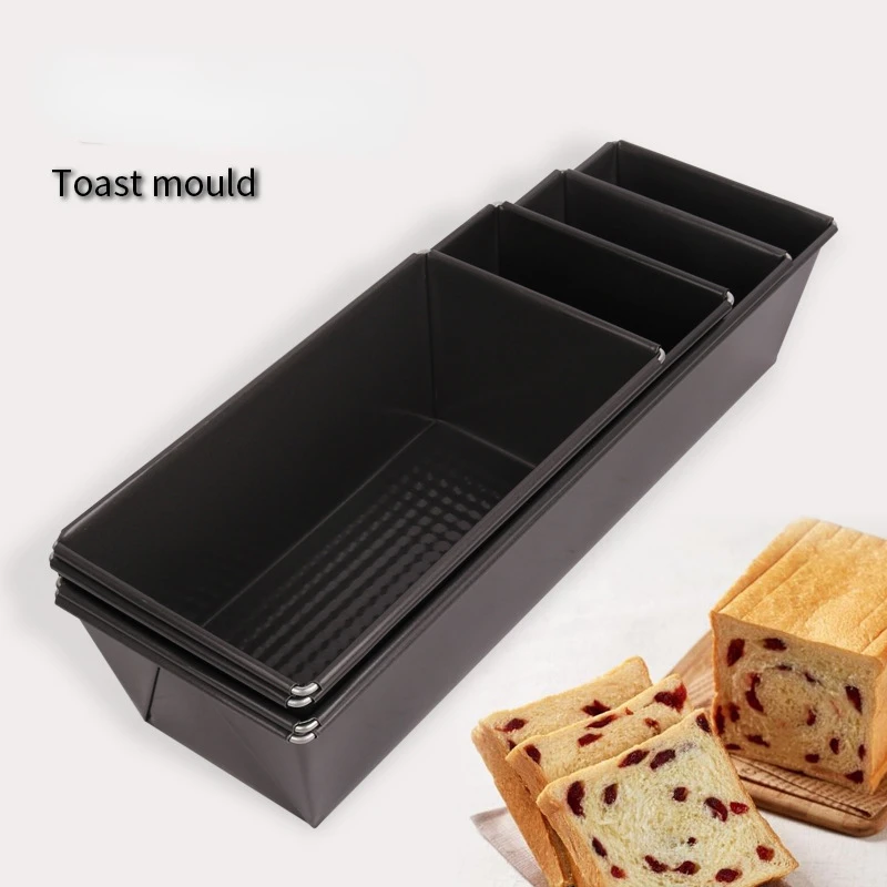 4pcs/set Rectangle Toast Mould Non-Stick Cake Mould Oven Home Toast Box Cheese Bread Cake Molds Baking Mold Bakeware
4pcs/set Rectangle Toast Mould Non-Stick Cake Mould Oven Home Toast Box Cheese Bread Cake Molds Baking Mold Bakeware