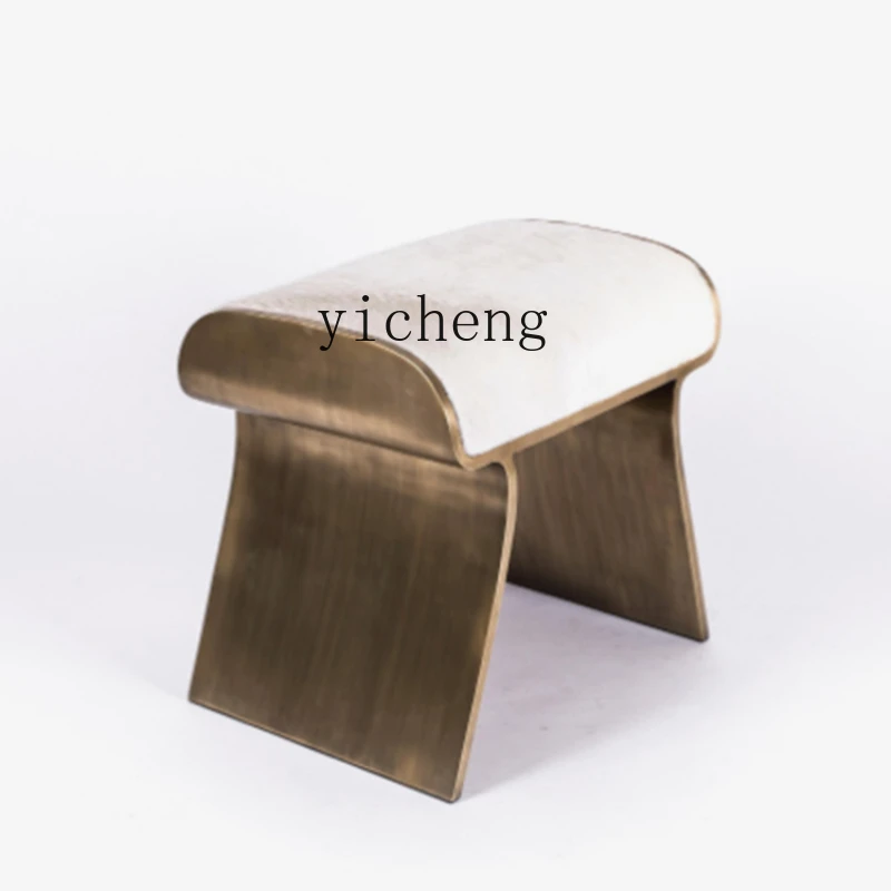 ZC Modern Shoe Changing Stool Small Stool Pedal Stainless Steel Living Room Designer Creative Personalized Dressing Stool
ZC Modern Shoe Changing Stool Small Stool Pedal Stainless Steel Living Room Designer Creative Personalized Dressing Stool
