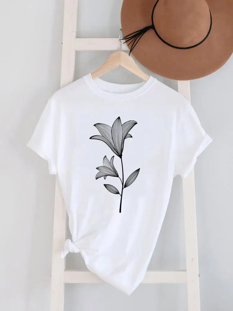 Love Printing Flower Cute Print Female Shirt Short Sleeve Women Fashion Clothing Graphic T-shirts Clothes Lady Casual Tee
Love Printing Flower Cute Print Female Shirt Short Sleeve Women Fashion Clothing Graphic T-shirts Clothes Lady Casual Tee