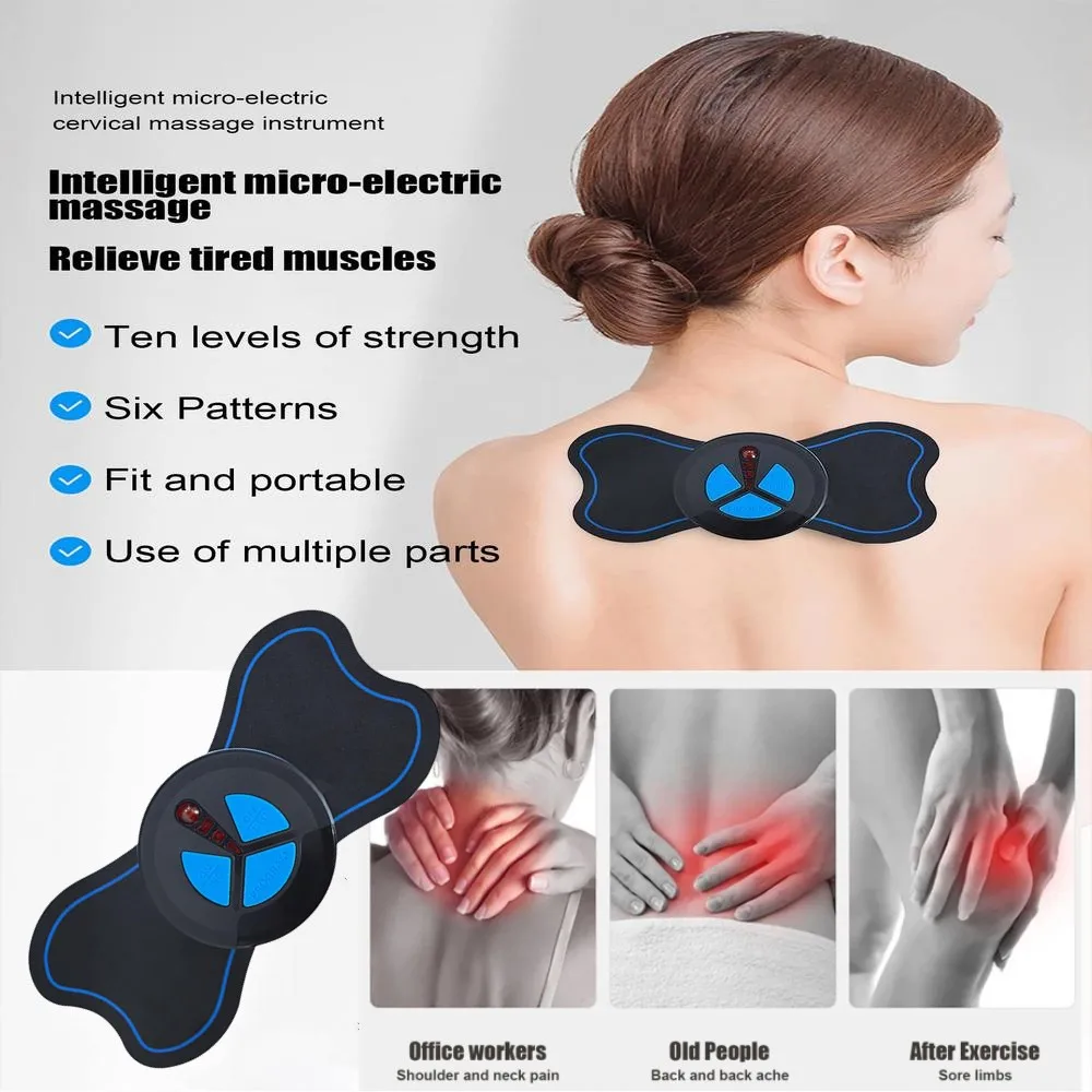 Mini Neck Massager Stretcher Electric Neck Massage 6 Modes Portable Cervical Massage Decompression Back Massager Muscle Machine
Mini Neck Massager Stretcher Electric Neck Massage 6 Modes Portable Cervical Massage Decompression Back Massager Muscle Machine