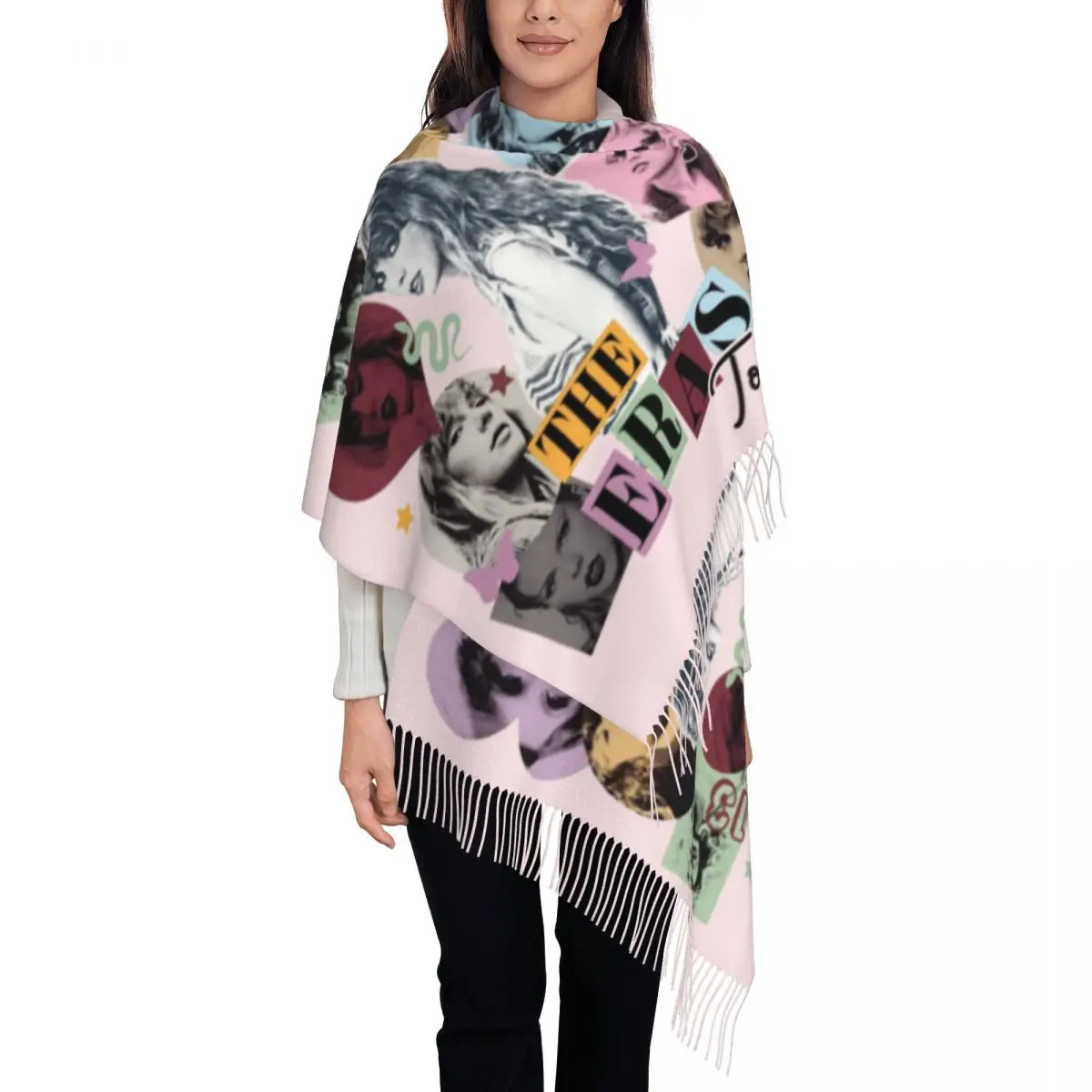 Taylor Retro Eras Tour Swift Y2K 2023 Tour Scarf Womens Fall Winter Shawl Wrap Music Concert Long Large Shawl Scarf Daily Wear
Taylor Retro Eras Tour Swift Y2K 2023 Tour Scarf Womens Fall Winter Shawl Wrap Music Concert Long Large Shawl Scarf Daily Wear