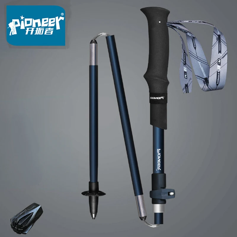 Pioneer Folding Ultralight Quick Lock Trekking Poles Hiking Pole Race Running Outdoor Walking Stick Carbon Fiber 105-125CM
Pioneer Folding Ultralight Quick Lock Trekking Poles Hiking Pole Race Running Outdoor Walking Stick Carbon Fiber 105-125CM