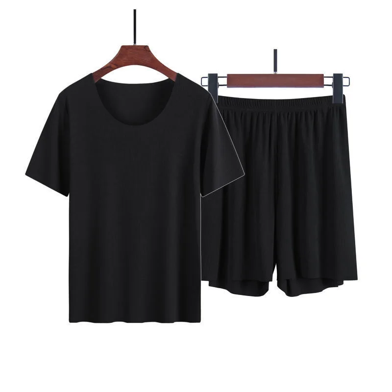 Beige Home Shorts Suit Summer Ladies Home Clothes Round Neck Cool Short Sleeve T-Shirt Plus Loose Five Point Shorts 2 Piece Set
Beige Home Shorts Suit Summer Ladies Home Clothes Round Neck Cool Short Sleeve T-Shirt Plus Loose Five Point Shorts 2 Piece Set