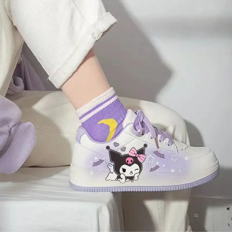 Sanrio Kawaii Kuromi Cinnamoroll Board Shoes Low-Top Students Women Cartoon Sneakers Casual Shoes Children Gifts Toys for Kids
Sanrio Kawaii Kuromi Cinnamoroll Board Shoes Low-Top Students Women Cartoon Sneakers Casual Shoes Children Gifts Toys for Kids