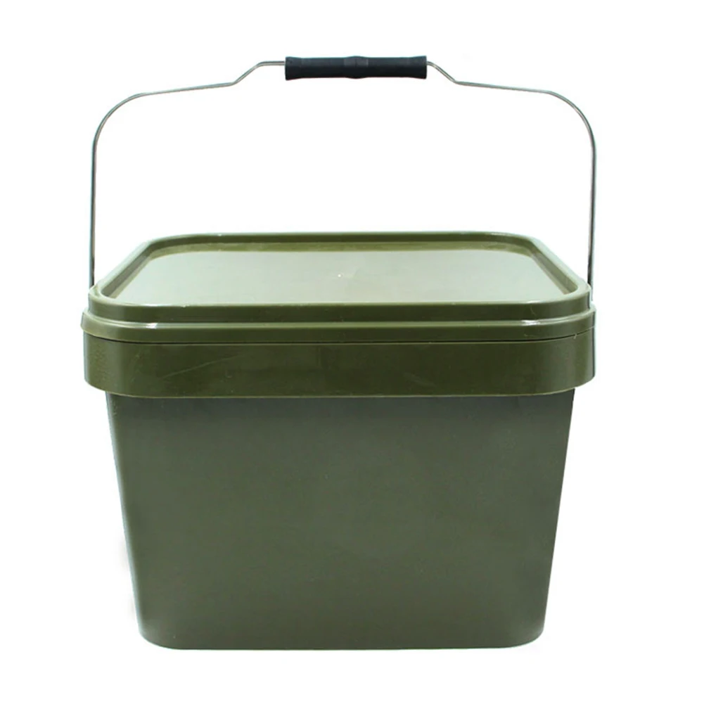 1pc Fishing Square Bucket 10L Boilie Bucket For Carp Bait Fishing Square Feed Mixing Bucket Removable 3-part Inner Compartment
1pc Fishing Square Bucket 10L Boilie Bucket For Carp Bait Fishing Square Feed Mixing Bucket Removable 3-part Inner Compartment