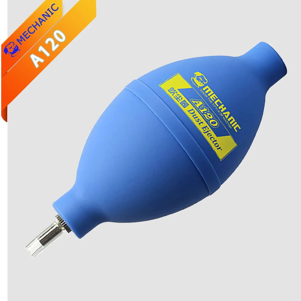 MECHANIC A120 Air blow ball silicone dust blower Mobile Computer Camera Blower Electronic equipment Cleaning service tools
MECHANIC A120 Air blow ball silicone dust blower Mobile Computer Camera Blower Electronic equipment Cleaning service tools