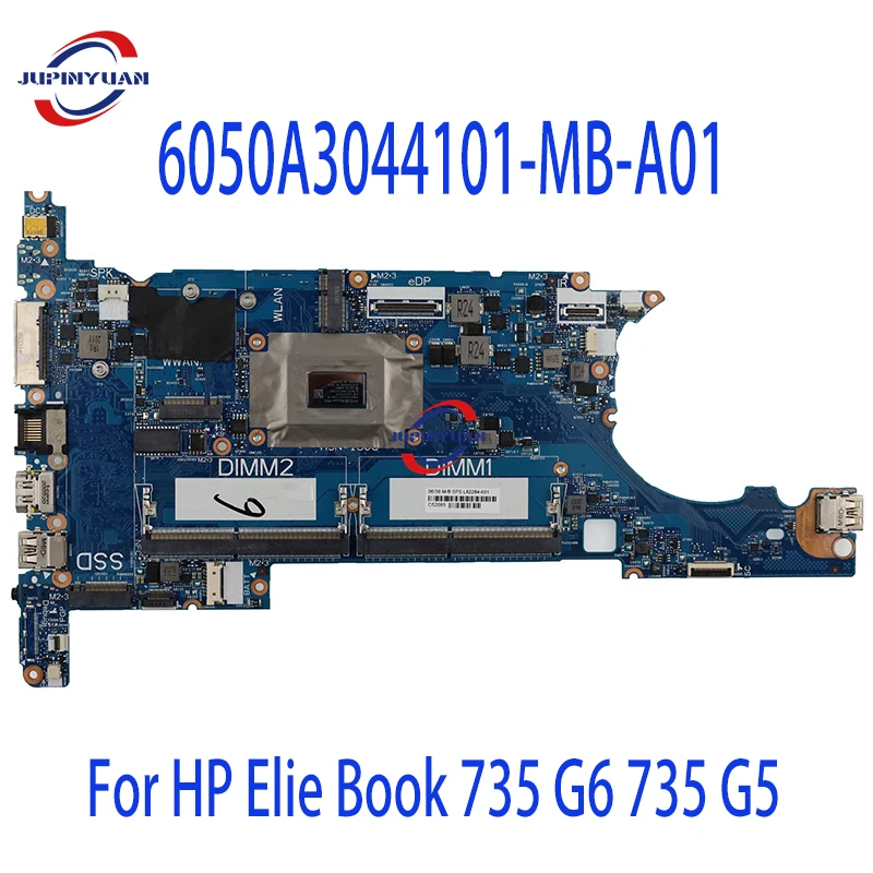 6050A3044101-MB-A01 For HP Elie Book 735 G6 735 G5 Laptop Motherboard With AMD R3-3300 R5-3500 R7-3700 CPU 100%Testing Work OK
6050A3044101-MB-A01 For HP Elie Book 735 G6 735 G5 Laptop Motherboard With AMD R3-3300 R5-3500 R7-3700 CPU 100%Testing Work OK
