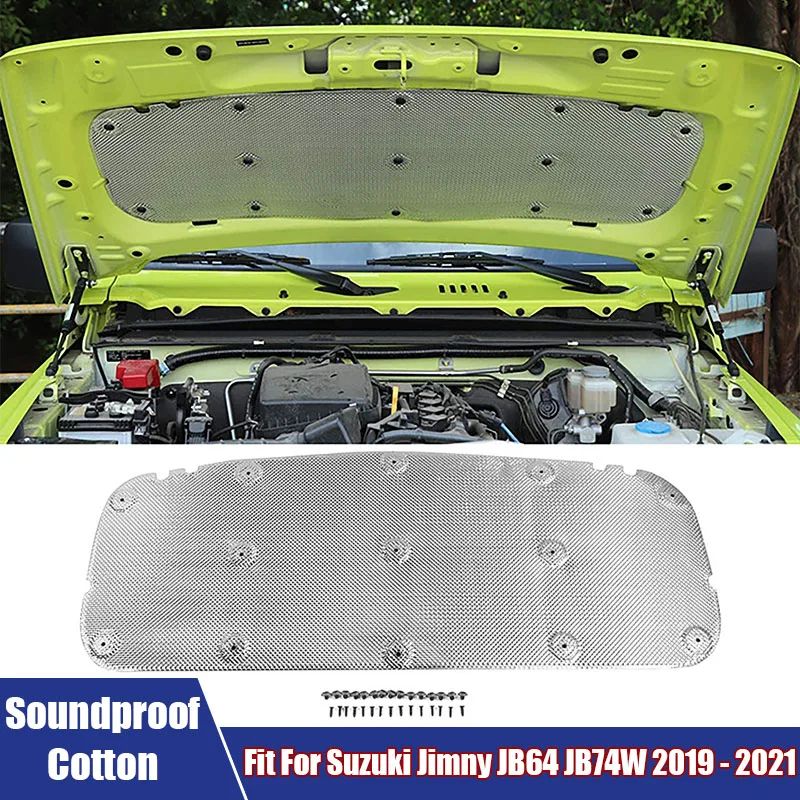 Aluminum Foil Car Engine Soundproof Cotton With Buckle Fit For Suzuki Jimny JB64 JB74W 2019 - 2021 Auto Engine Soundproof Cotton
Aluminum Foil Car Engine Soundproof Cotton With Buckle Fit For Suzuki Jimny JB64 JB74W 2019 - 2021 Auto Engine Soundproof Cotton