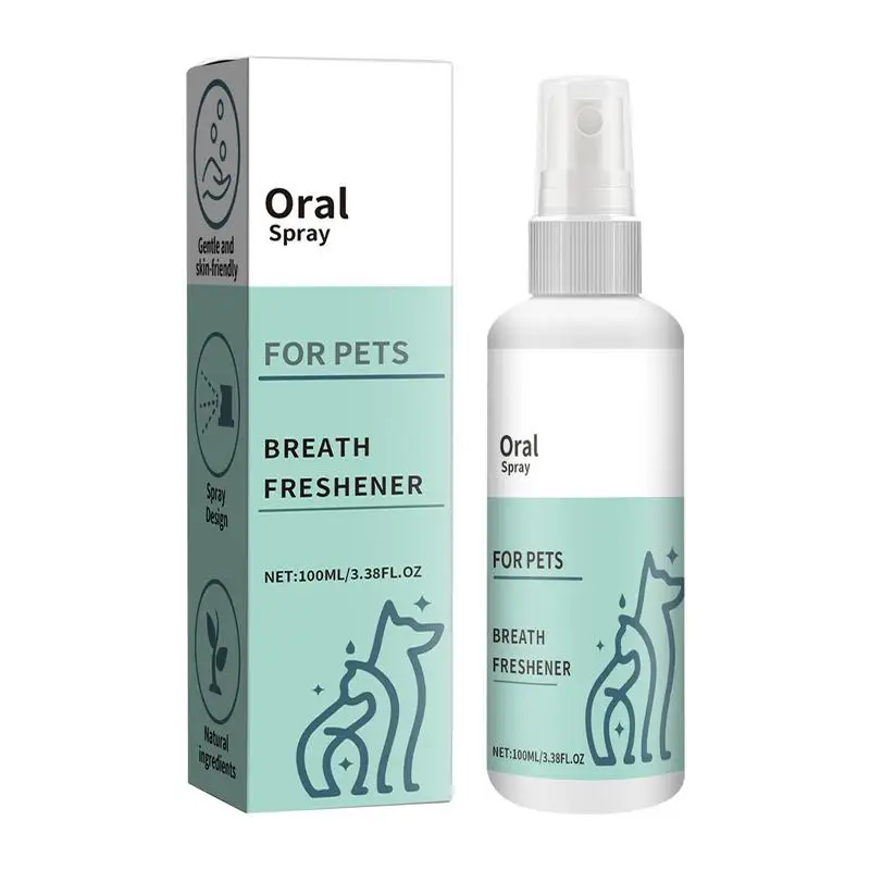 Dog Breath Spray Dog Freshener Spray Mints Flavor Dog Mouth Spray Dog Oral Deodorizing Portable Water Additive Solution For Dogs
Dog Breath Spray Dog Freshener Spray Mints Flavor Dog Mouth Spray Dog Oral Deodorizing Portable Water Additive Solution For Dogs