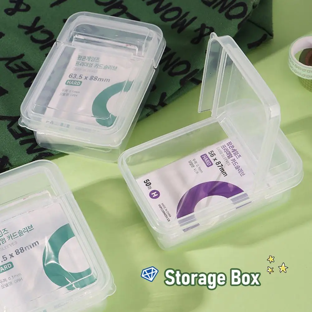 INS Mini Transparent Flip Small Card Storage Box Card Stationery Idol Kpop Supplies Photo Collection Star Organizer G3D0
INS Mini Transparent Flip Small Card Storage Box Card Stationery Idol Kpop Supplies Photo Collection Star Organizer G3D0