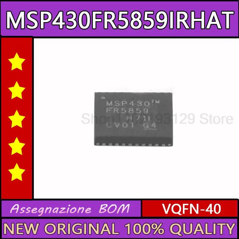 

NEWOriginal MSP430FR5859IRHAT VQFN-40 icrocontroller IC Chip