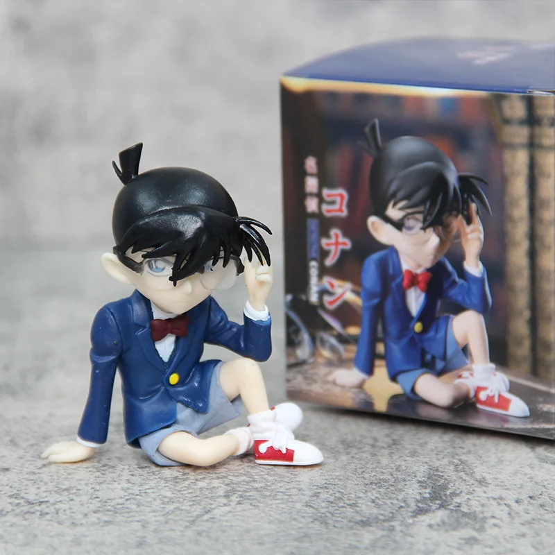 Detective Conan sitting model figure Kudo Shinichi chassis car ornaments wholesale
Detective Conan sitting model figure Kudo Shinichi chassis car ornaments wholesale