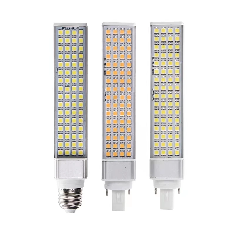 

E27 G24 LED Bulb Corn lights 5W 7W 8W 9W 10W 12W 14W LED Lamp SMD 5050 Spotlight 180 Degree AC85-265V Horizontal Plug Light