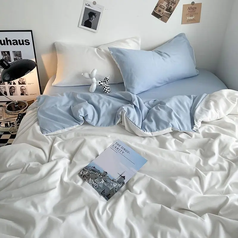 Bedclothes Bed Sheets Set Duvet Cover Couple Double Bed Sheet Bedspread Comfort Sets Summer Bedding Set
Bedclothes Bed Sheets Set Duvet Cover Couple Double Bed Sheet Bedspread Comfort Sets Summer Bedding Set