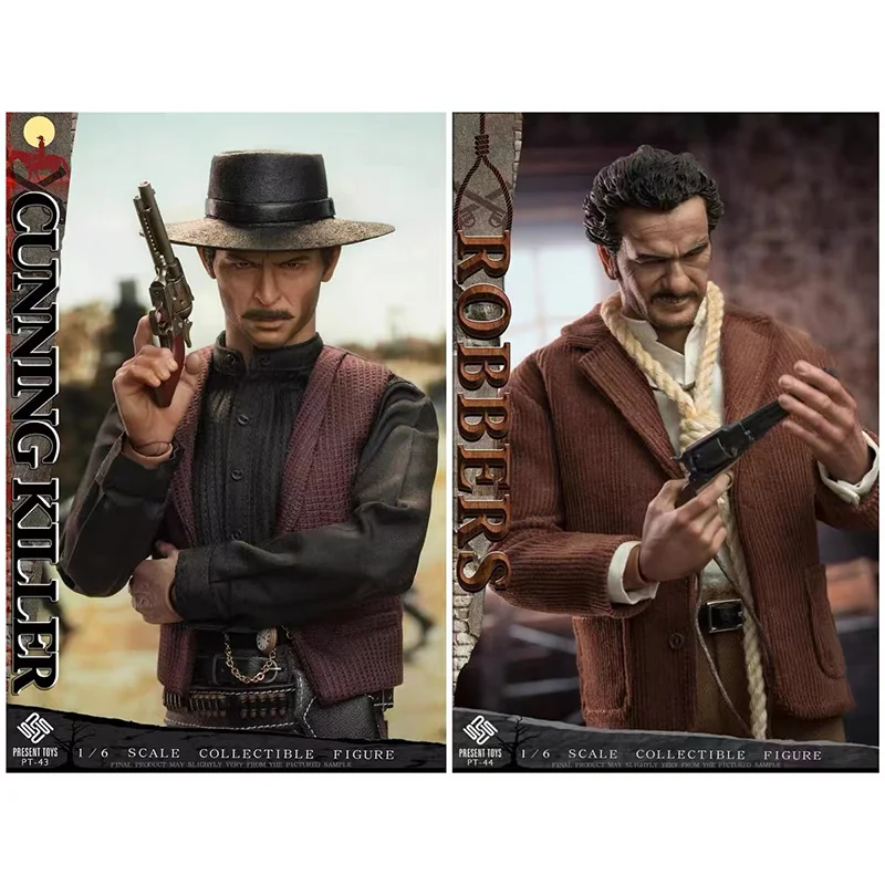 In Stock Original PRESENT TOYS PT-sp43/44 Robbers Male Soldier West Cunning Killer Anime Action Collection Figures Model Toys
In Stock Original PRESENT TOYS PT-sp43/44 Robbers Male Soldier West Cunning Killer Anime Action Collection Figures Model Toys