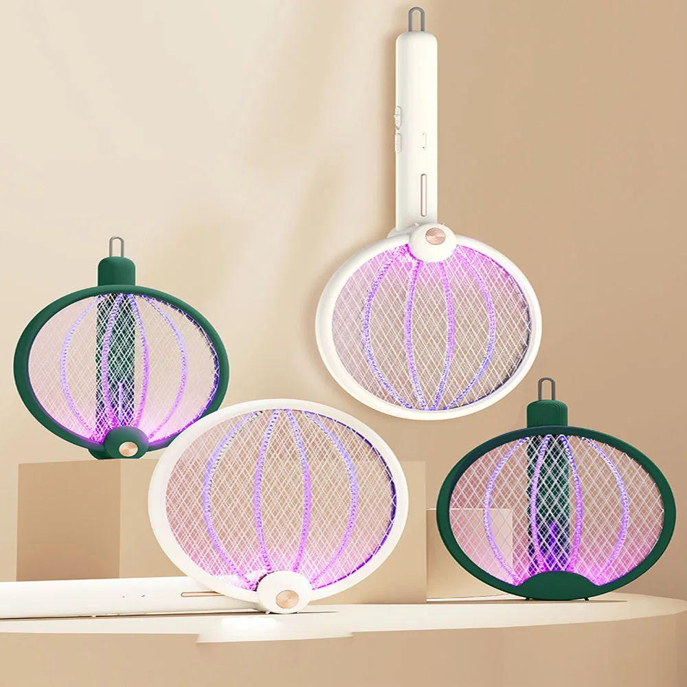 Four in One Degree Rotatable Mosquito Killer Lamp Electric Shocker 365nm UV Light Bug Zapper Trap Flies Summer Fly Swatter
Four in One Degree Rotatable Mosquito Killer Lamp Electric Shocker 365nm UV Light Bug Zapper Trap Flies Summer Fly Swatter