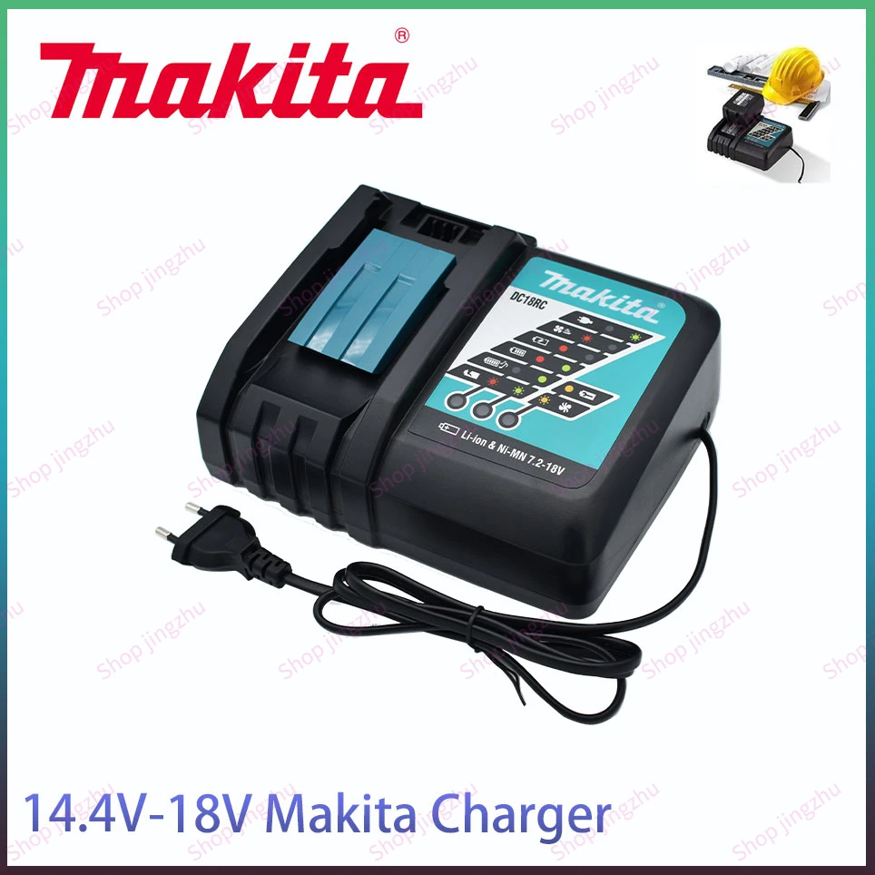 Makita Original DC18RC Battery Charger Makita 3A 6A 14.4V 18V Bl1830 Bl1430 BL1860 BL1890 Tool Power Charger Usb 18VRC
Makita Original DC18RC Battery Charger Makita 3A 6A 14.4V 18V Bl1830 Bl1430 BL1860 BL1890 Tool Power Charger Usb 18VRC