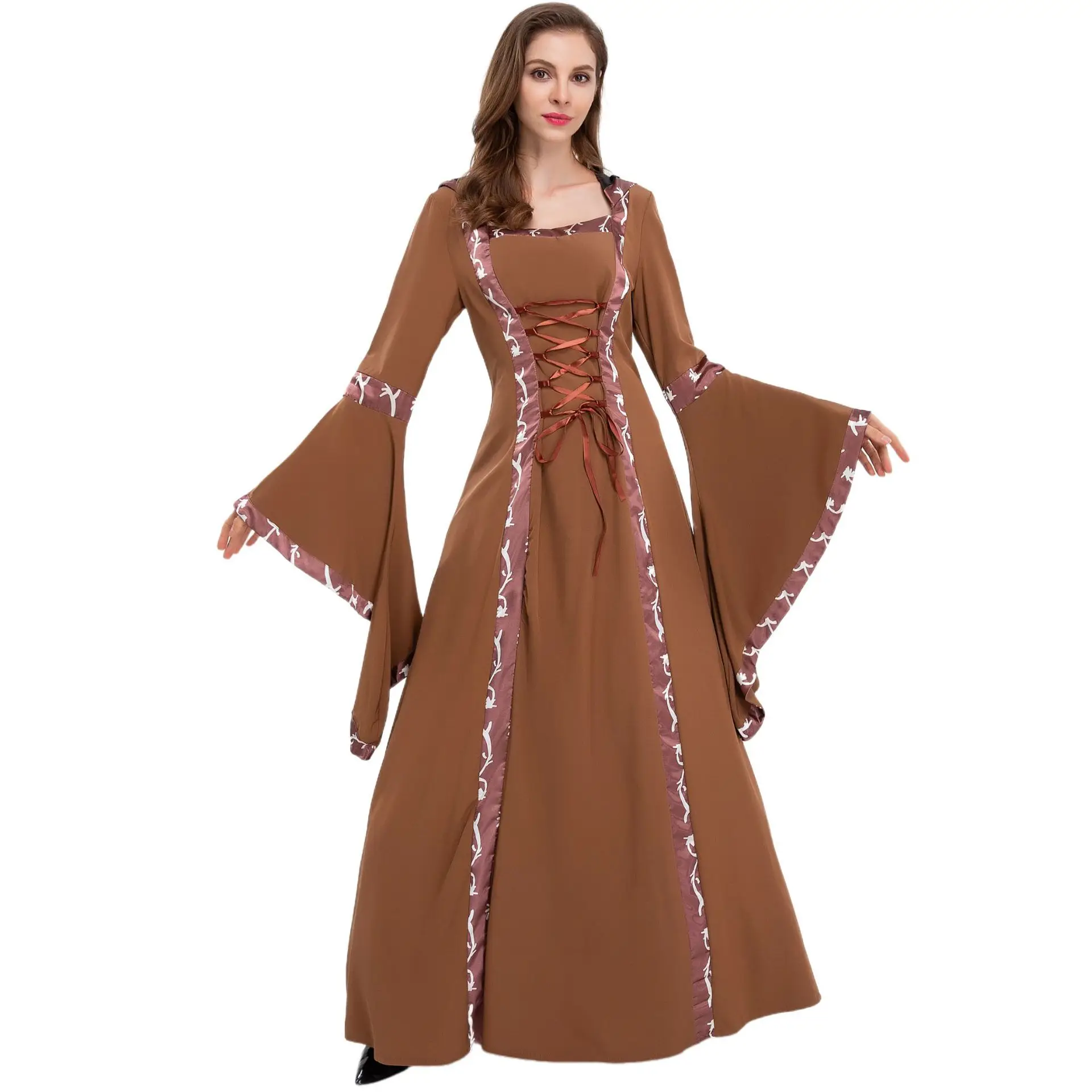 Spring and Summer Fashion Style European Women Long Dress European Clothing Dresses Church
Spring and Summer Fashion Style European Women Long Dress European Clothing Dresses Church