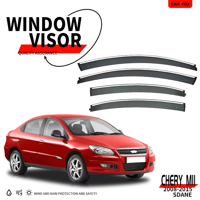 For Chery M11 2008-2015 Plastic Window Visor Vent Shades Sun Rain Deflector Guard For Chery M11 2008-2015
For Chery M11 2008-2015 Plastic Window Visor Vent Shades Sun Rain Deflector Guard For Chery M11 2008-2015