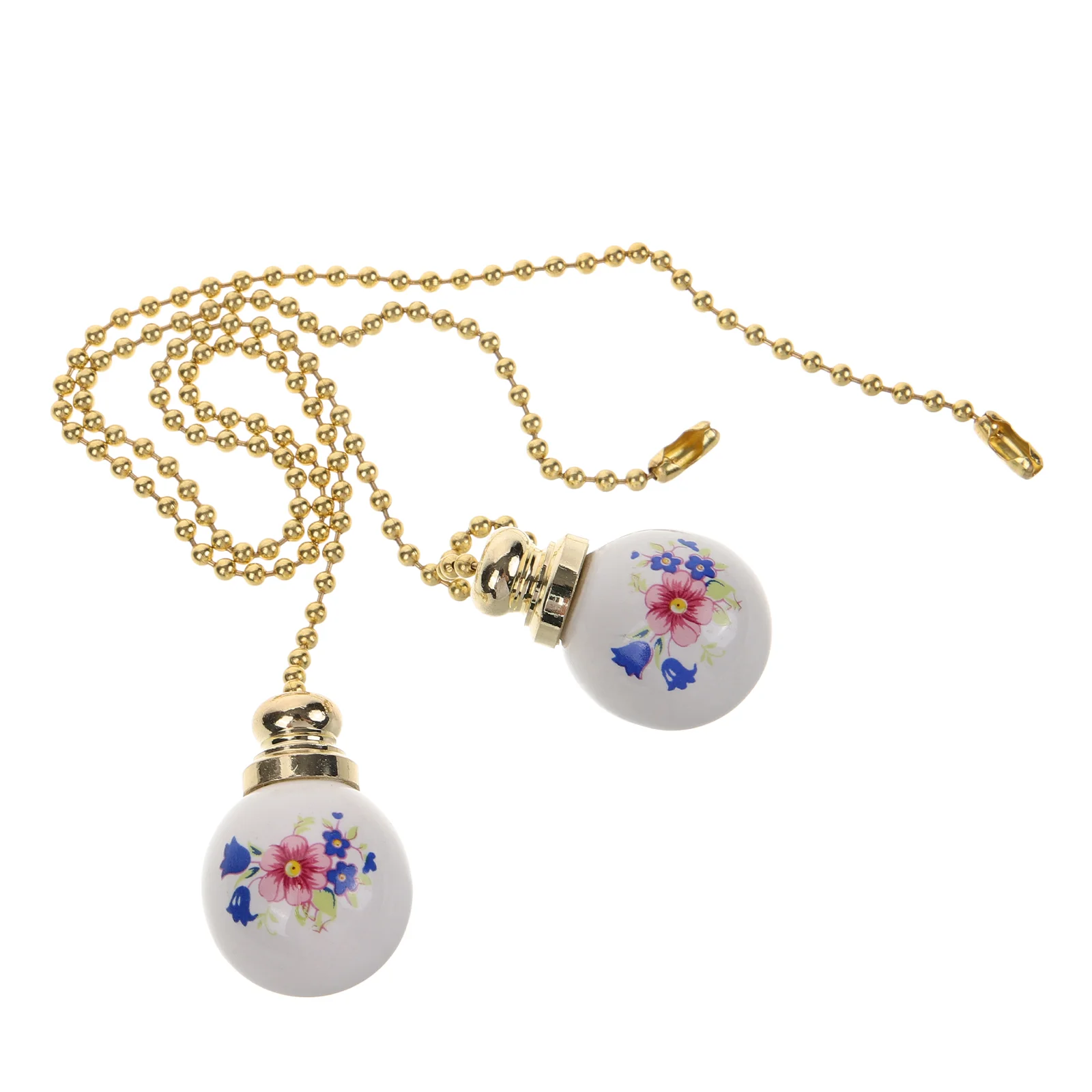 2 Pcs Ceiling Fan Zipper Chain Extender Light Vintage Pull Ceramics Beaded Extension Chains Lighting Lamp Accessories
2 Pcs Ceiling Fan Zipper Chain Extender Light Vintage Pull Ceramics Beaded Extension Chains Lighting Lamp Accessories