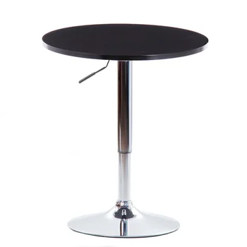 Q0182 fashion bar table home high-footed small round table coffee table dining table conference negotiation table lifting rotati