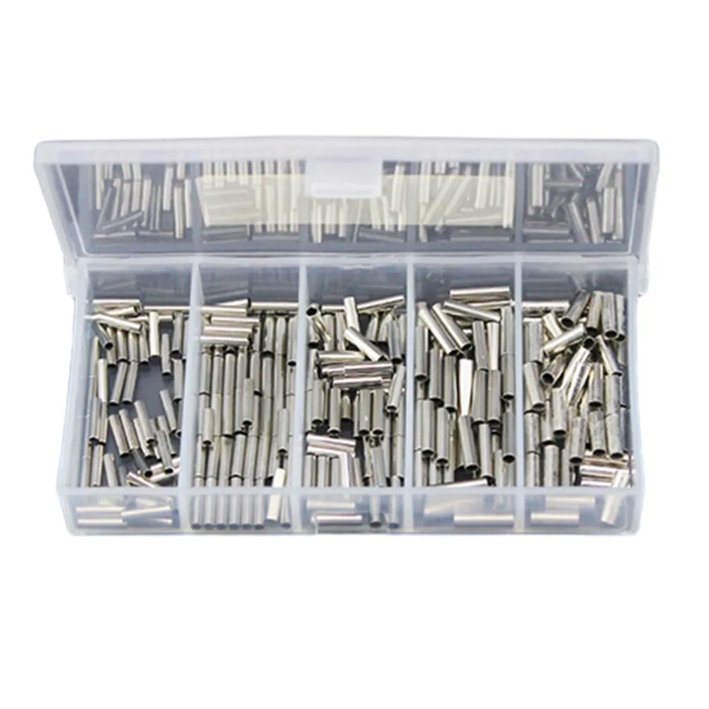 Double Single Hole Copper Sleeves Fishing Wire Tube Tube Connector 1.8-2.6MM Outdoor Fish Accessories Copper Anti-corrosion
Double Single Hole Copper Sleeves Fishing Wire Tube Tube Connector 1.8-2.6MM Outdoor Fish Accessories Copper Anti-corrosion